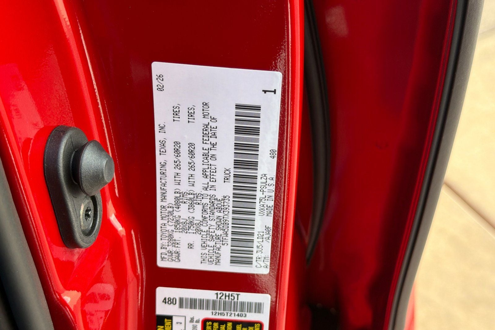 2026 Toyota Tundra Limited