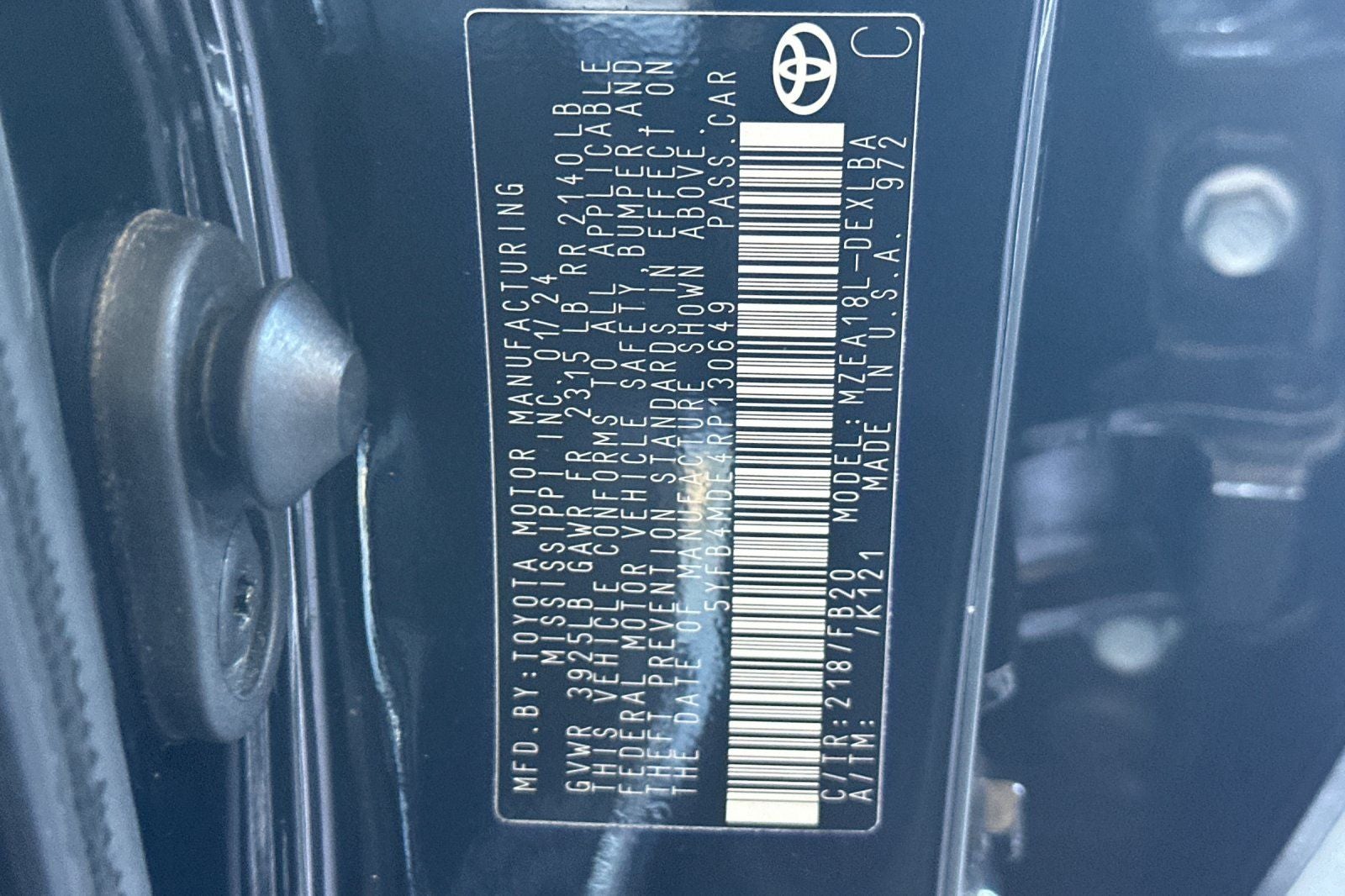 2024 Toyota Corolla LE