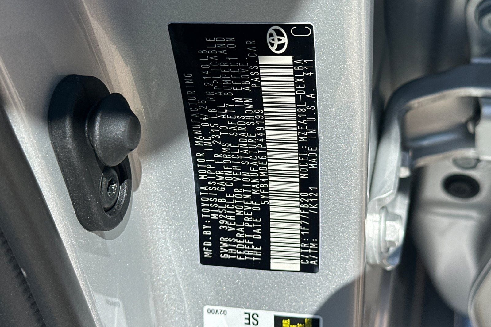 2026 Toyota Corolla LE
