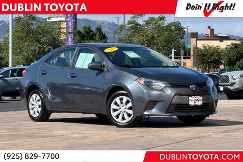 2015 Toyota Corolla LE