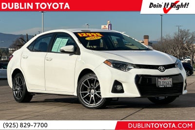 2015 Toyota Corolla S Plus