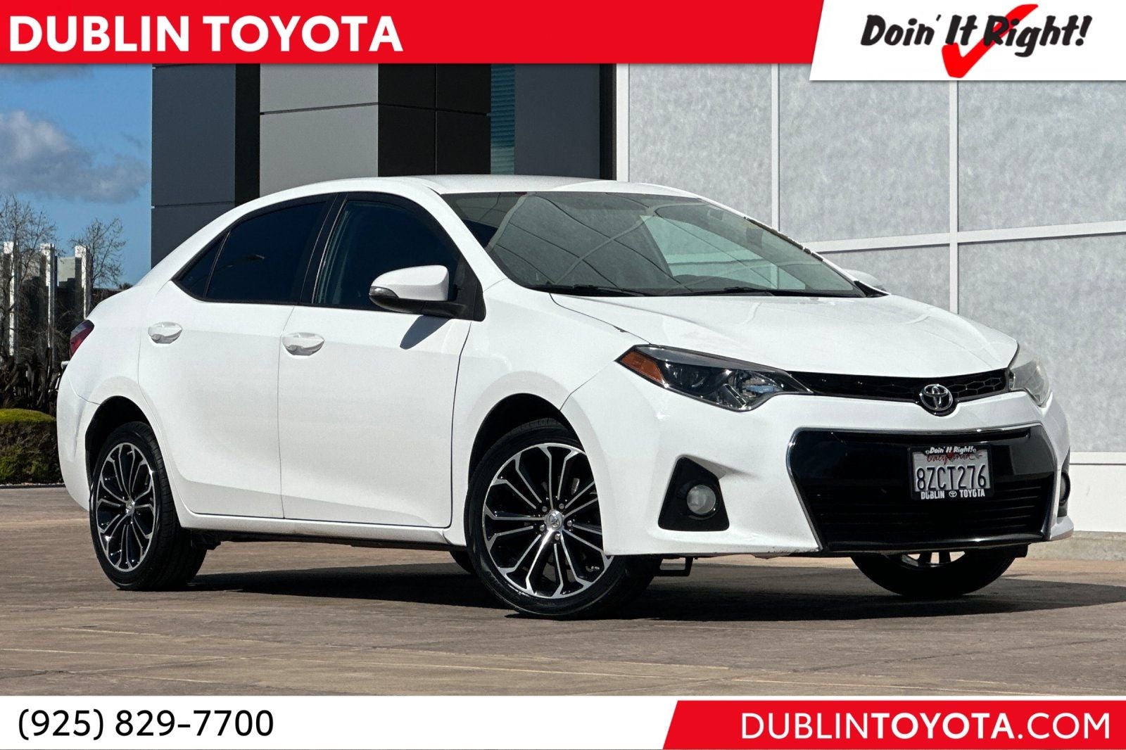 2016 Toyota Corolla S Plus