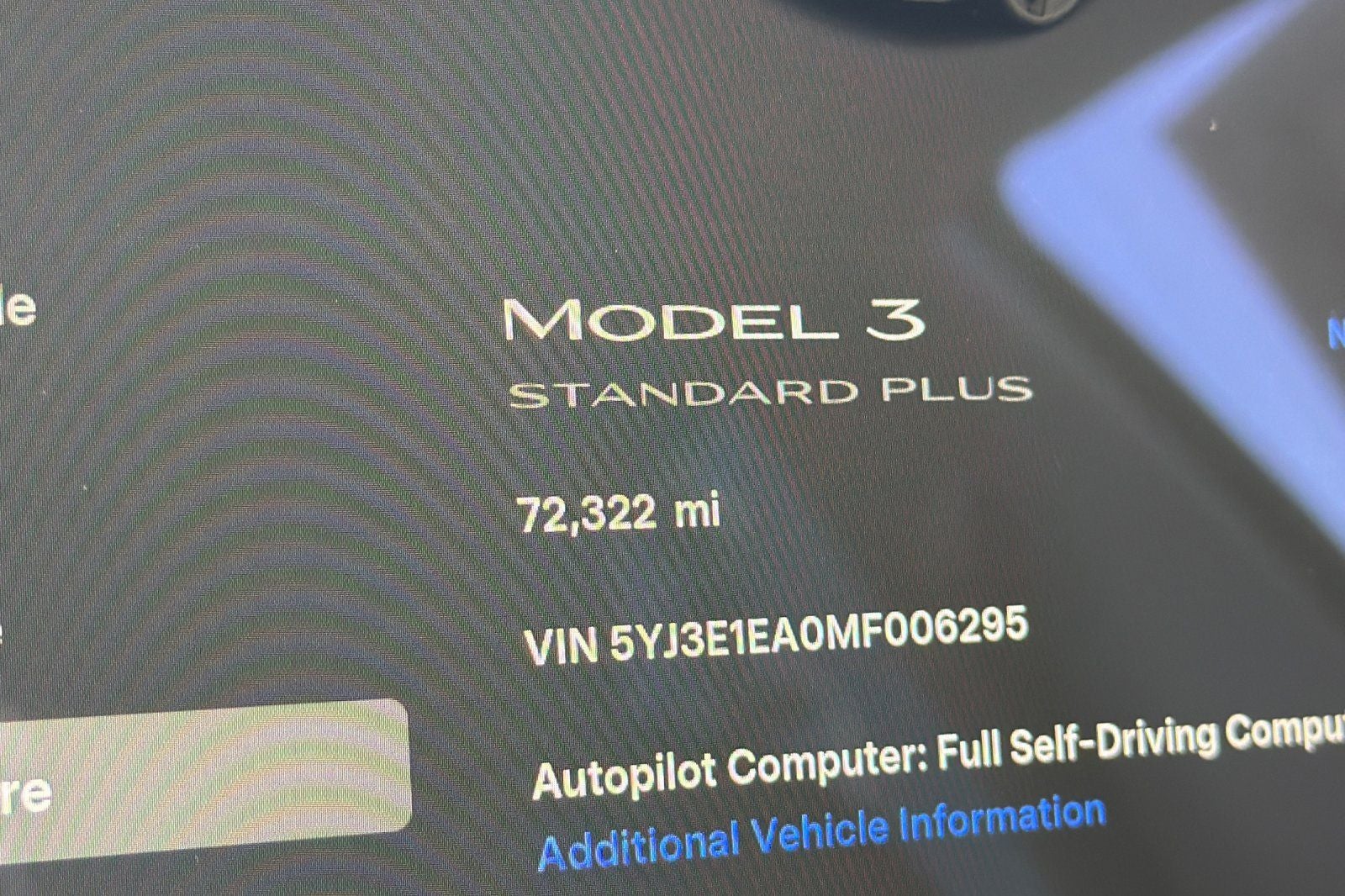 2021 Tesla Model 3 Standard Range Plus