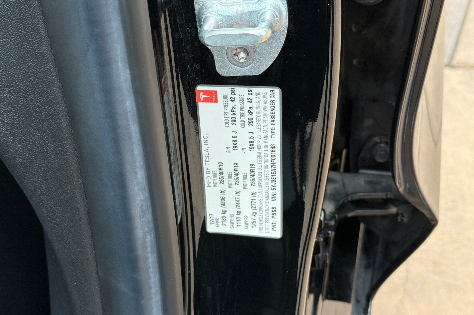 2017 Tesla Model 3 Long Range