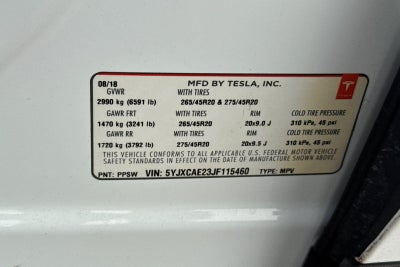 2018 Tesla Model X 75D