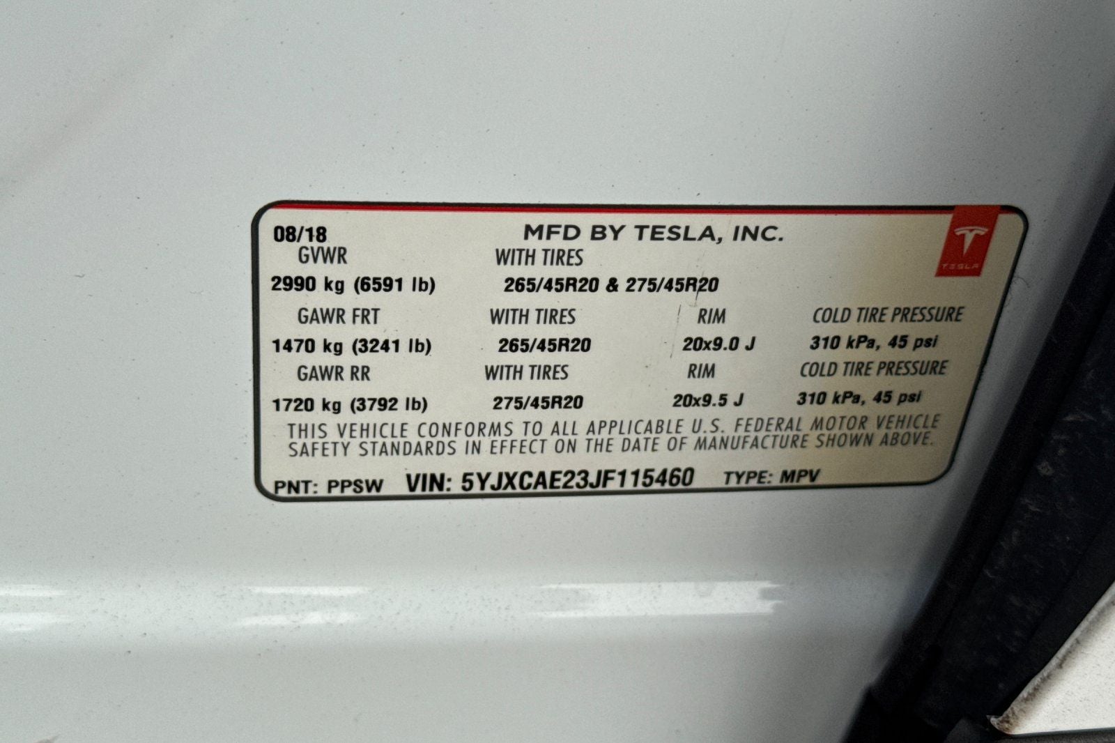 2018 Tesla Model X 75D