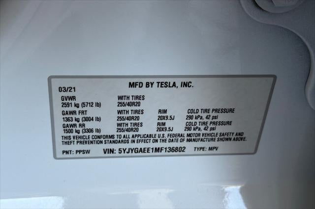 2021 Tesla Model Y Long Range