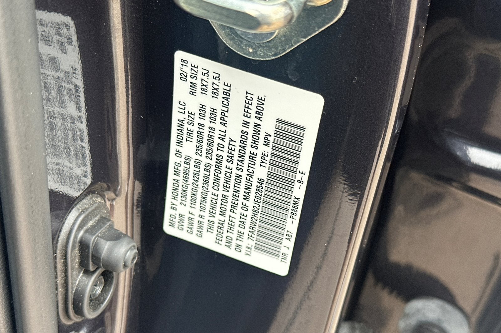 2018 Honda CR-V EX-L