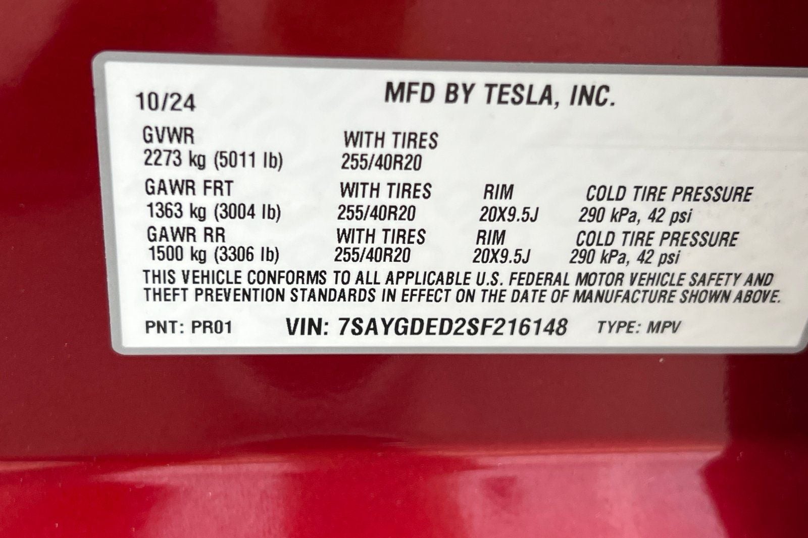 2025 Tesla Model Y Long Range