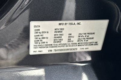 2024 Tesla Model Y Long Range