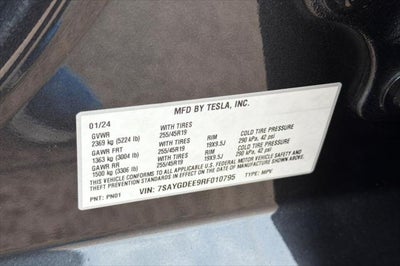 2024 Tesla Model Y Long Range