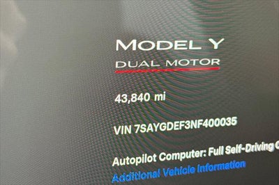 2022 Tesla Model Y Performance