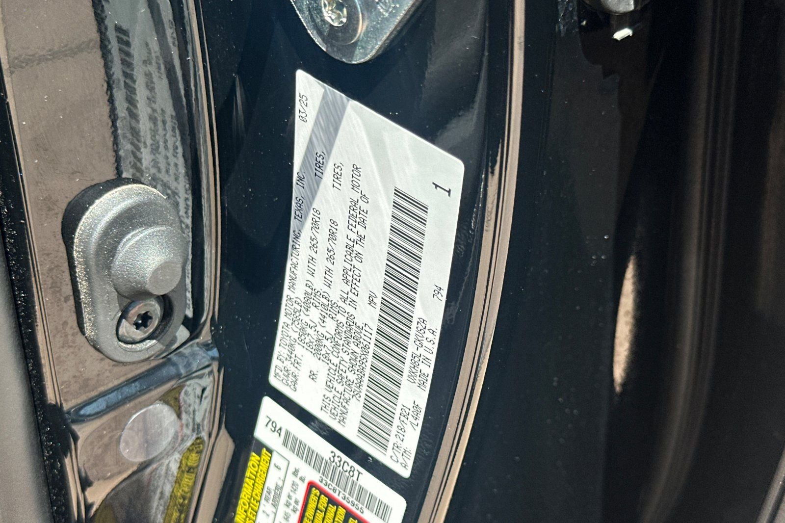 2025 Toyota Sequoia SR5