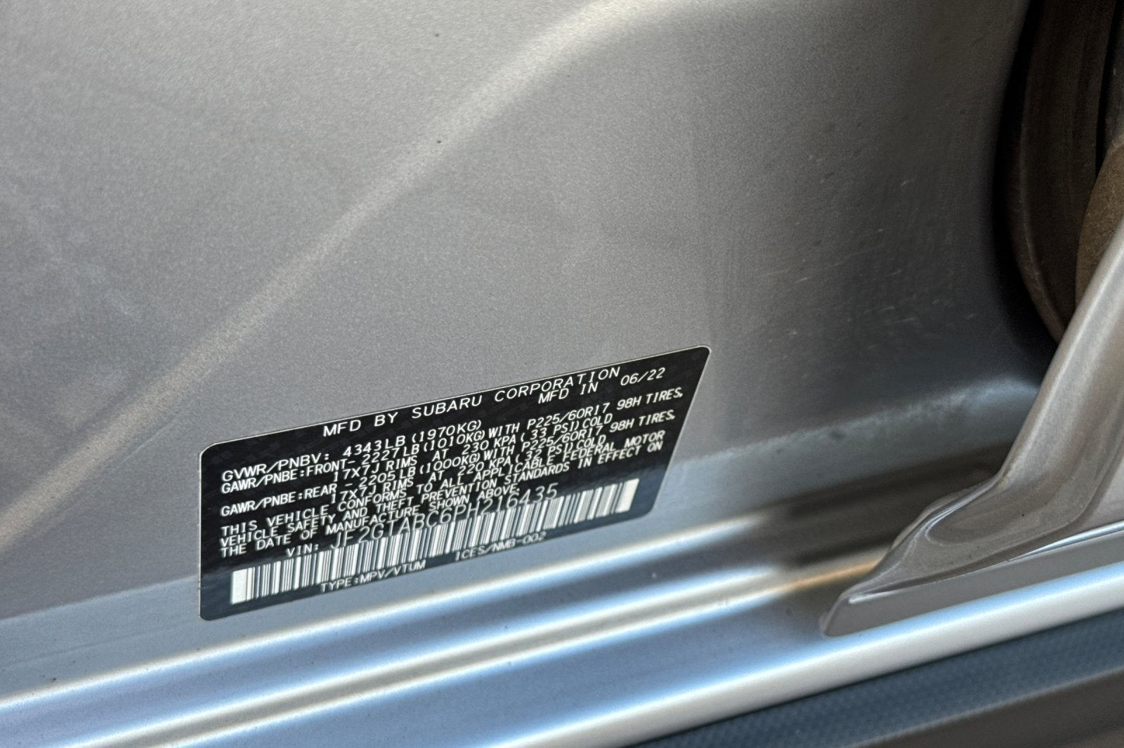 2023 Subaru Crosstrek Base