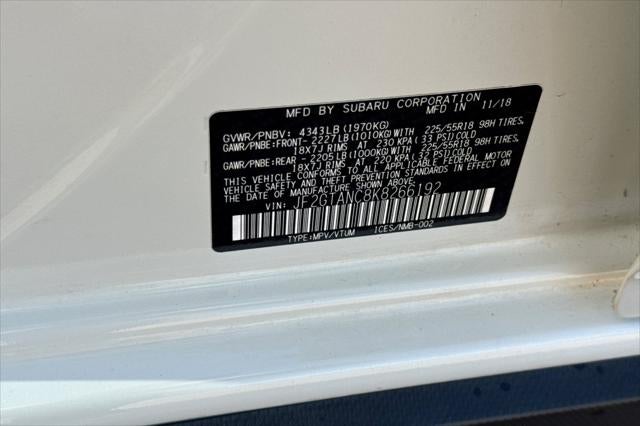 2019 Subaru Crosstrek 2.0i Limited