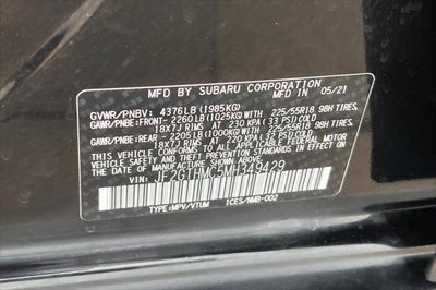 2021 Subaru Crosstrek Limited