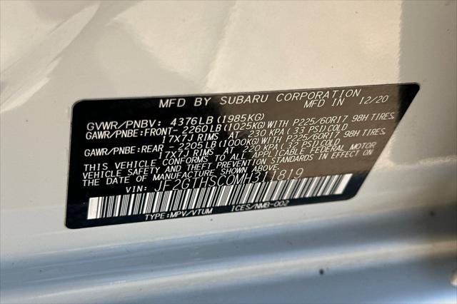 2021 Subaru Crosstrek Sport