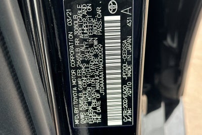 2021 Toyota Mirai XLE