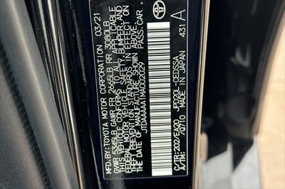 2021 Toyota Mirai XLE