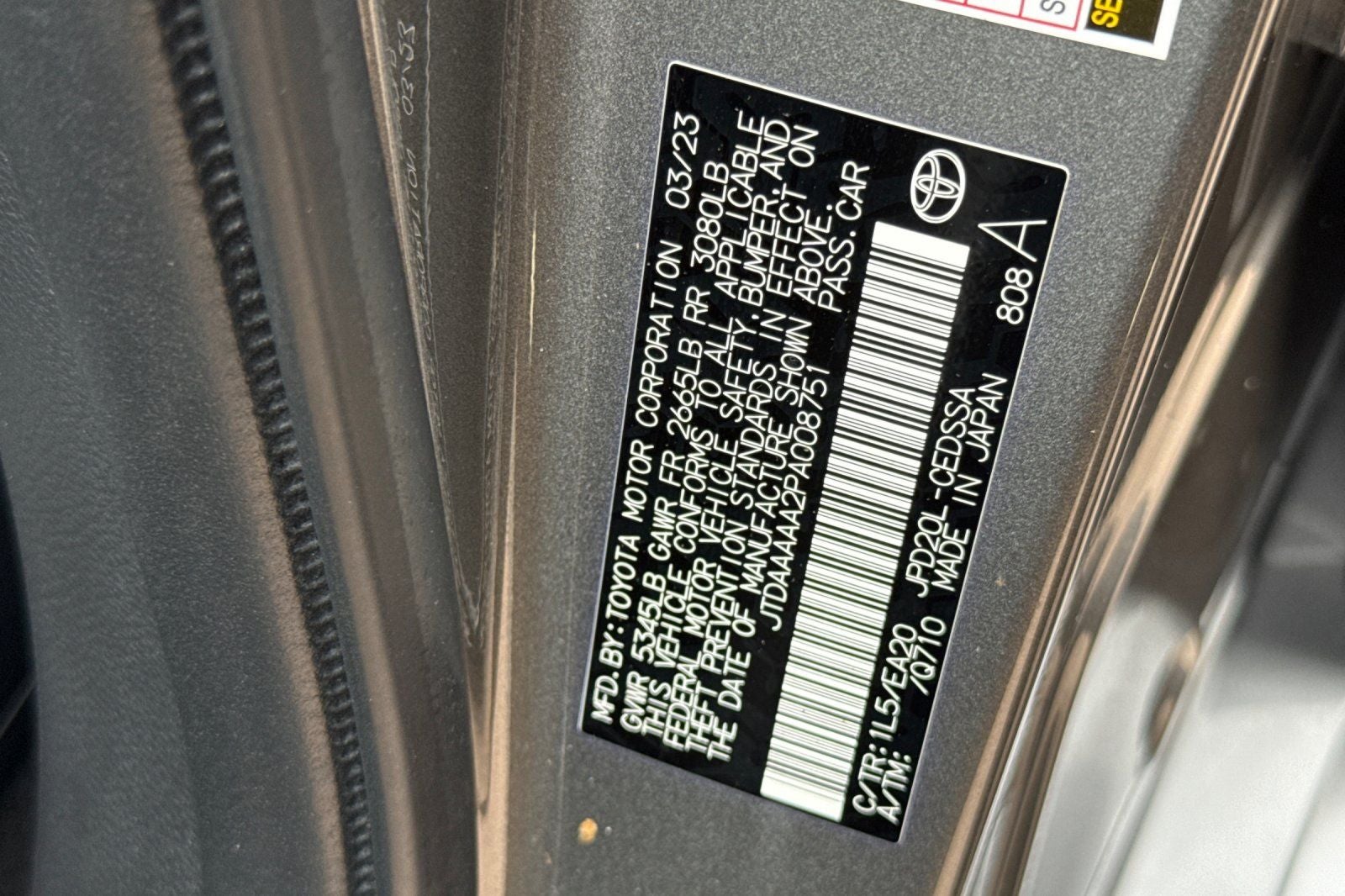 2023 Toyota Mirai XLE