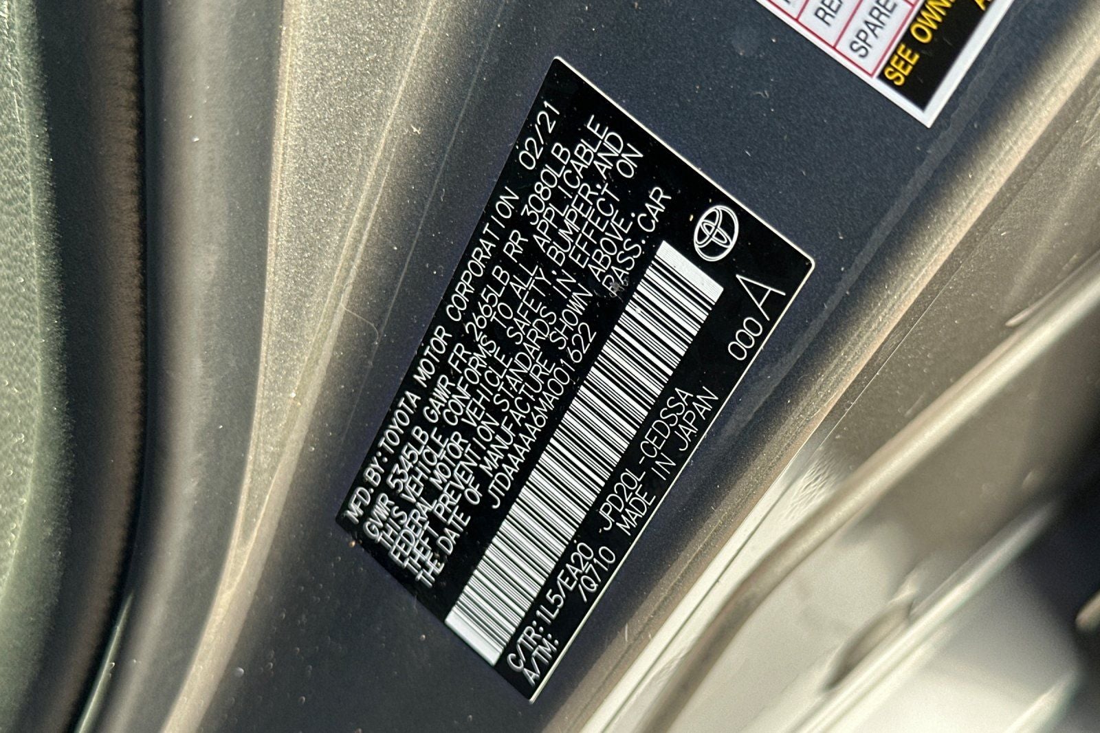 2021 Toyota Mirai XLE