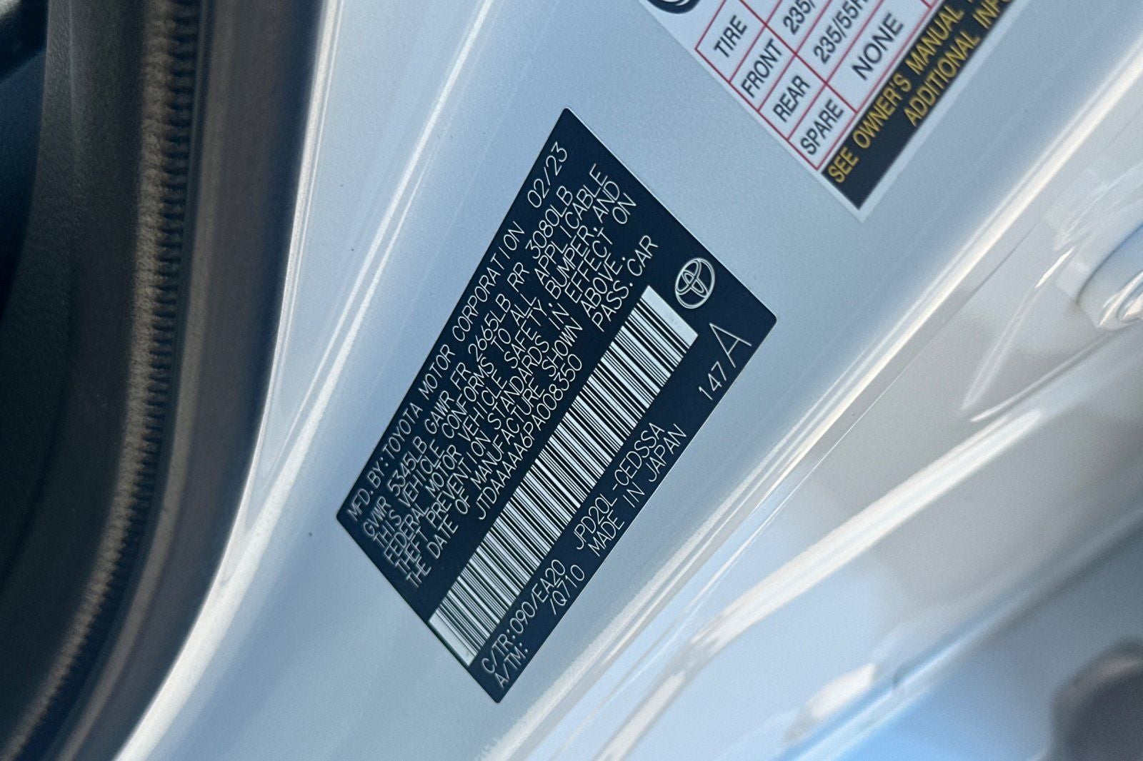 2023 Toyota Mirai XLE