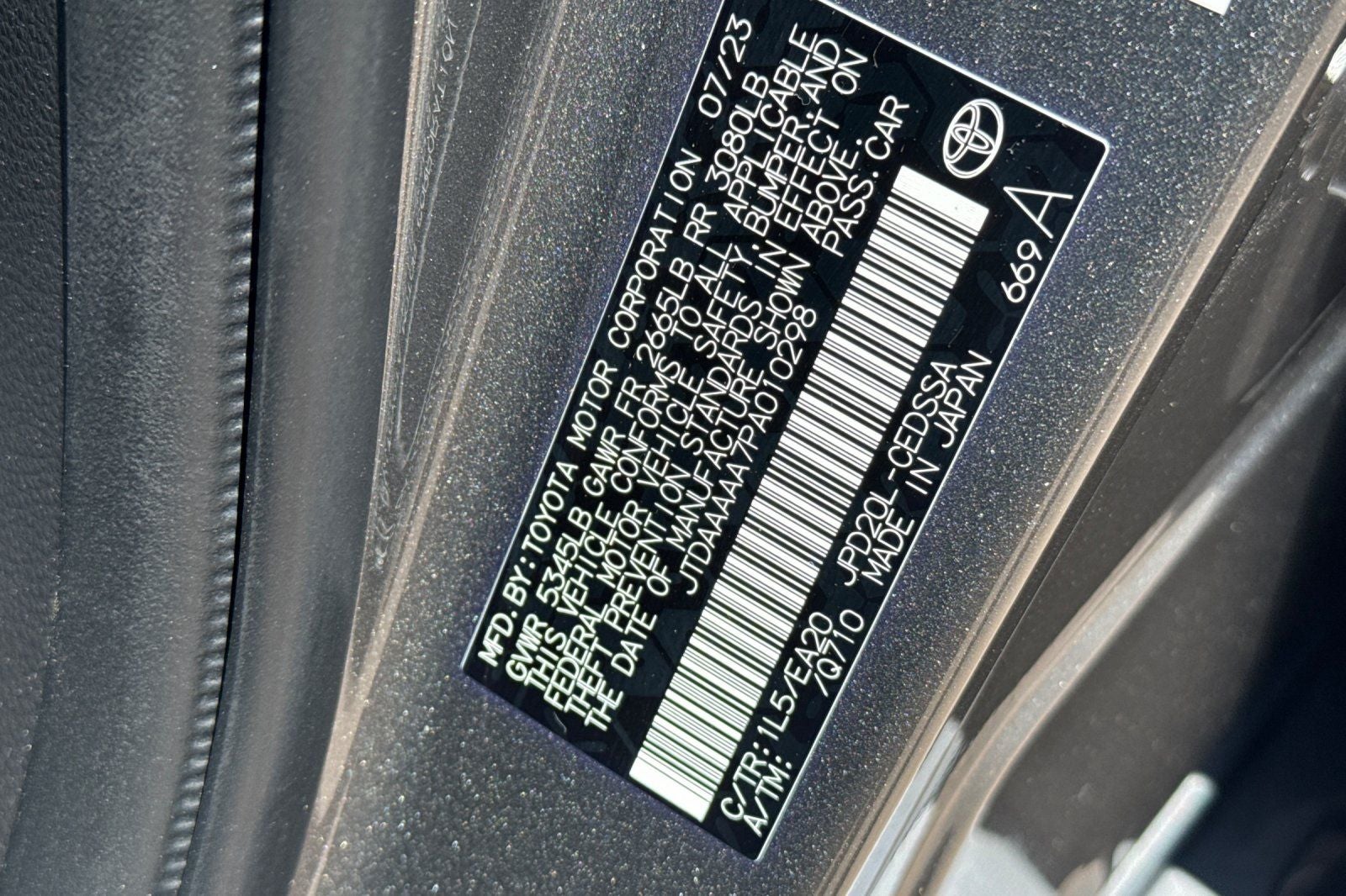 2023 Toyota Mirai XLE