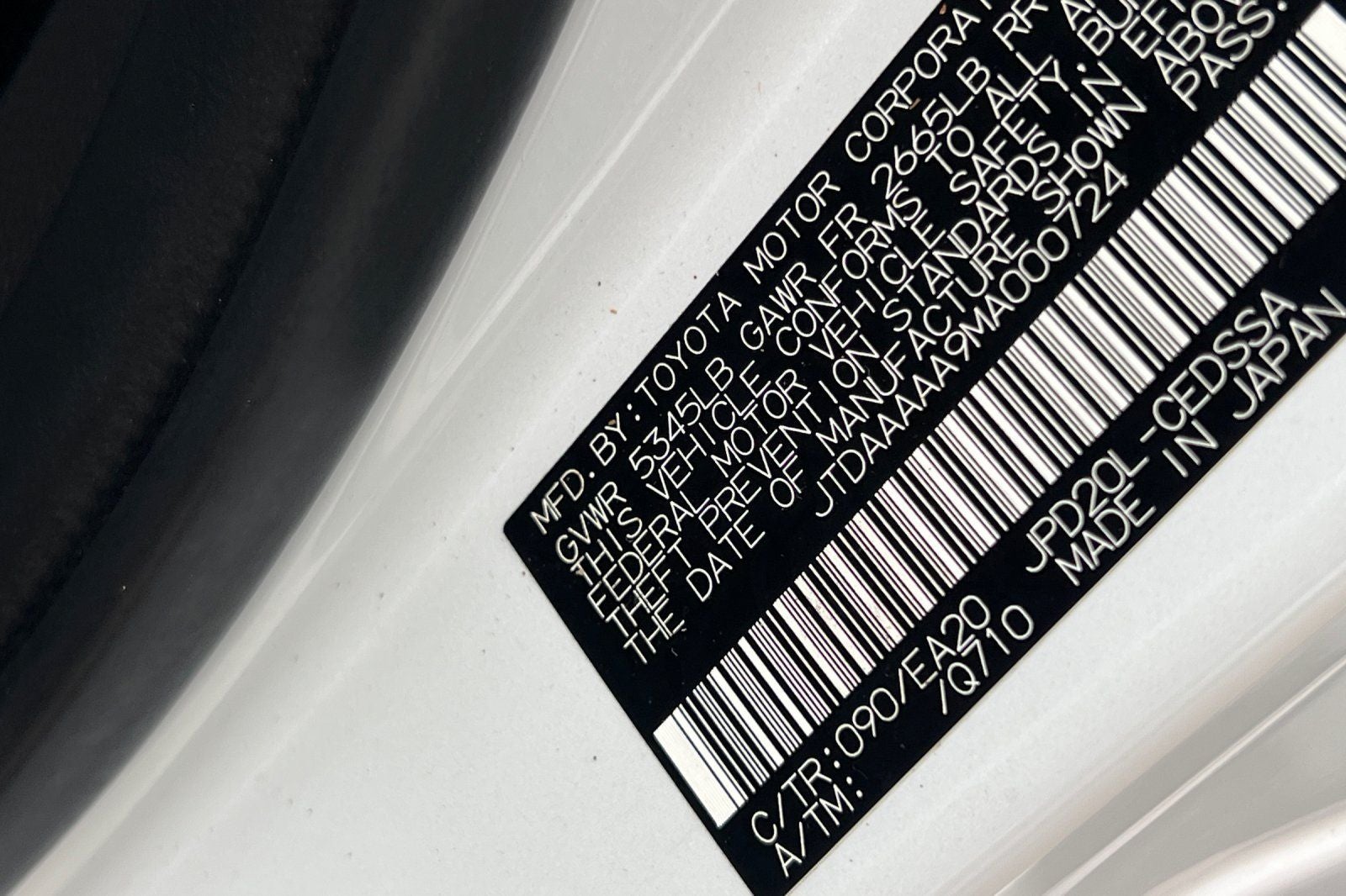 2021 Toyota Mirai XLE