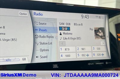 2021 Toyota Mirai XLE