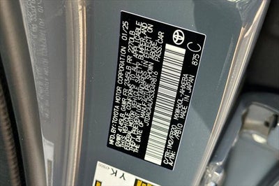 2025 Toyota Prius LE