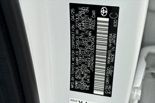 2025 Toyota Prius LE