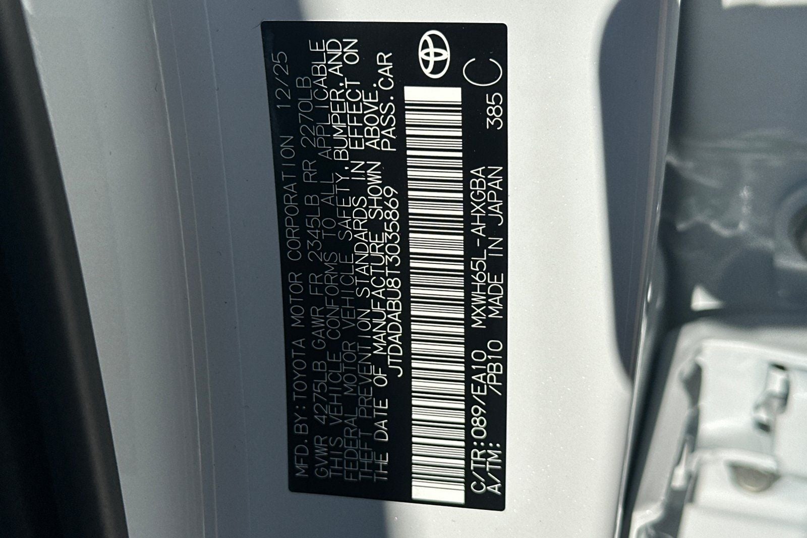 2026 Toyota Prius XLE