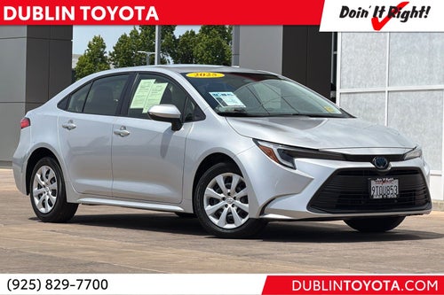 2025 Toyota Corolla Hybrid LE