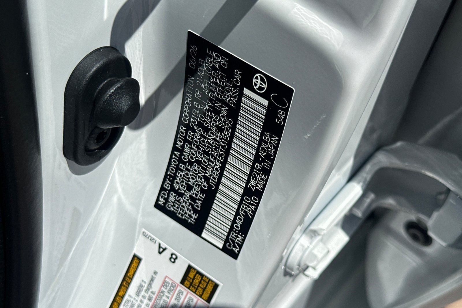 2026 Toyota Corolla Hybrid LE