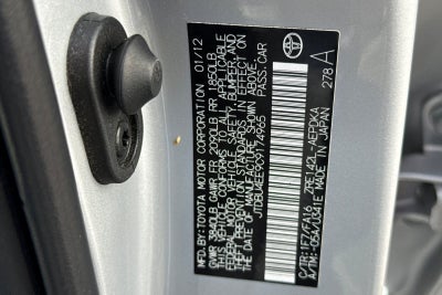 2012 Toyota Corolla Base