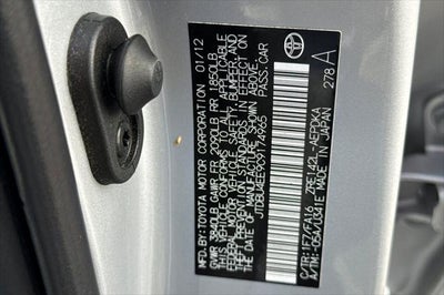 2012 Toyota Corolla Base