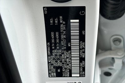 2026 Toyota Land Cruiser Base