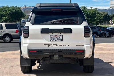2025 Toyota 4Runner i-FORCE MAX Hybrid TRD Pro