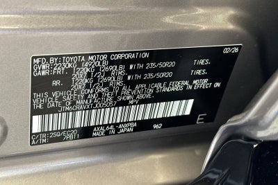 2026 Toyota RAV4 XSE