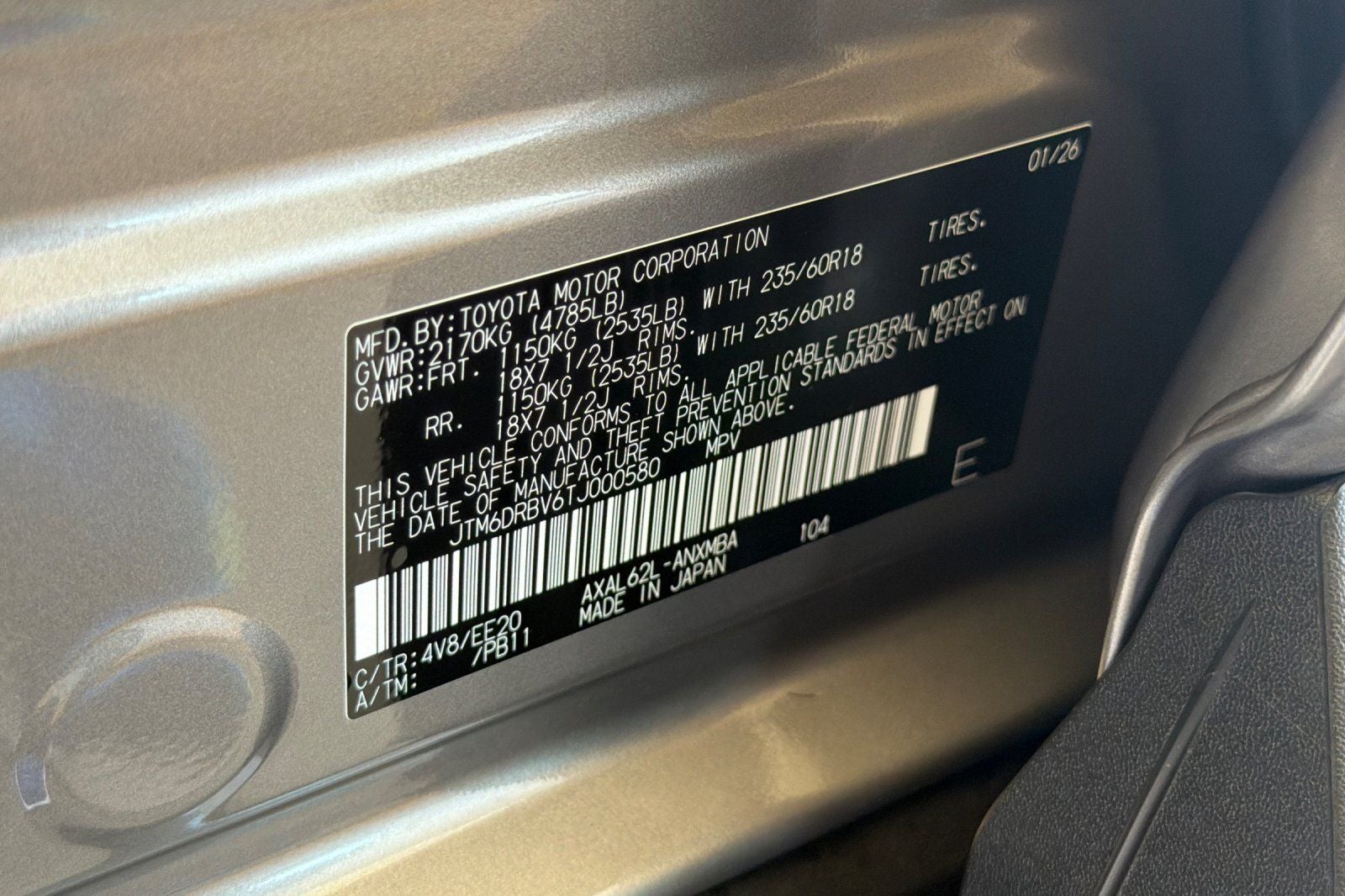 2026 Toyota RAV4 XLE