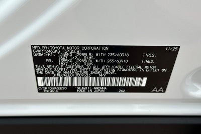 2026 Toyota bZ XLE Plus