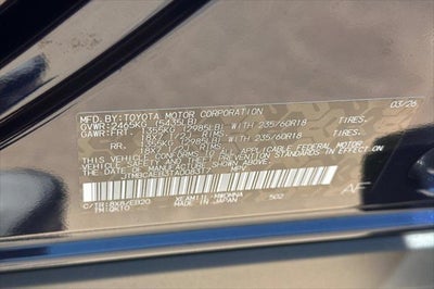 2026 Toyota bZ XLE Plus