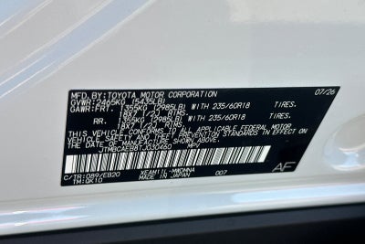 2026 Toyota bZ XLE Plus