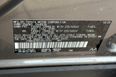 2026 Toyota bZ Limited
