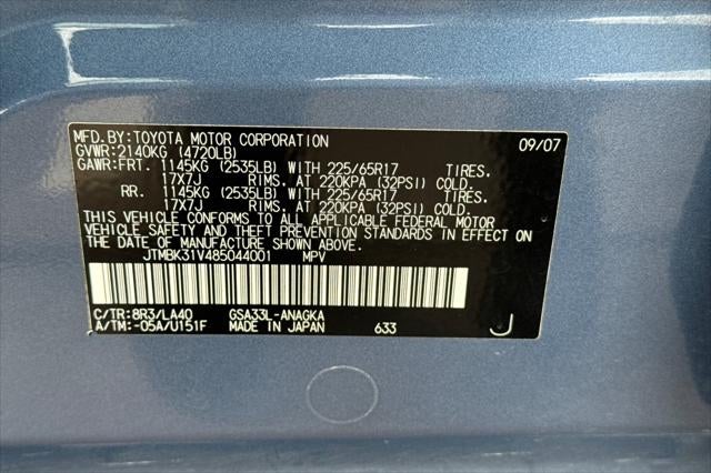 2008 Toyota RAV4 Limited