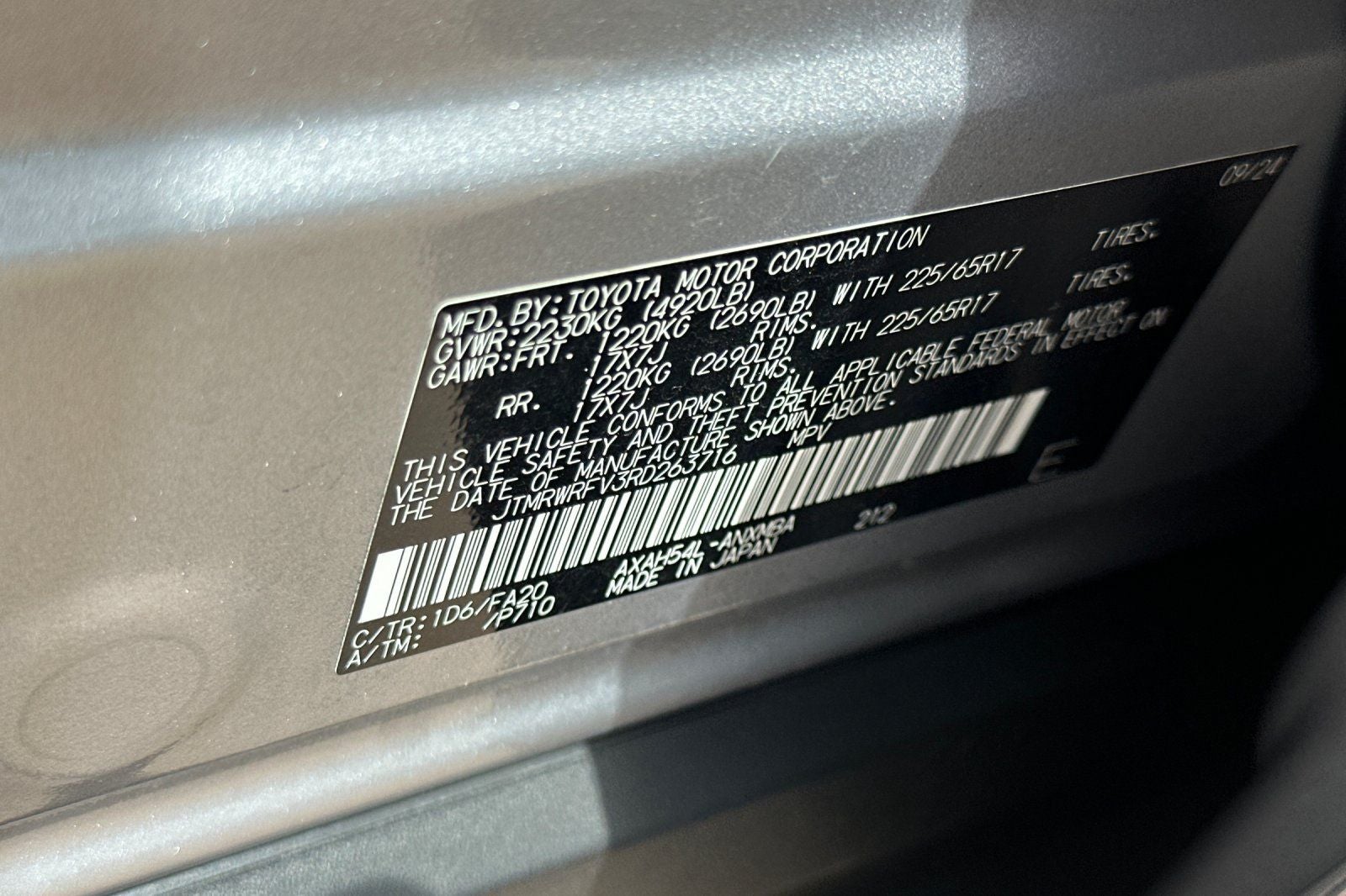 2024 Toyota RAV4 Hybrid XLE