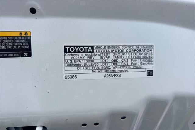2025 Toyota RAV4 Hybrid XLE