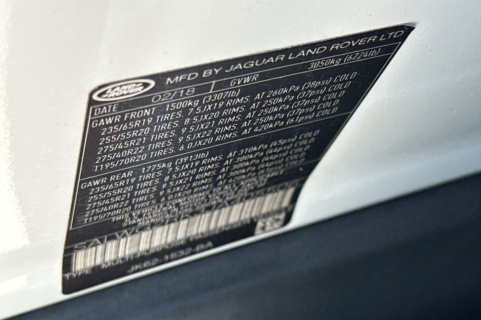 2018 Land Rover Range Rover Sport SE