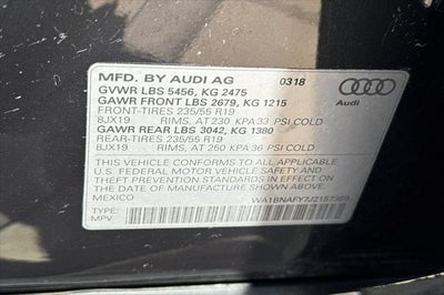 2018 Audi Q5 2.0T Premium Plus quattro