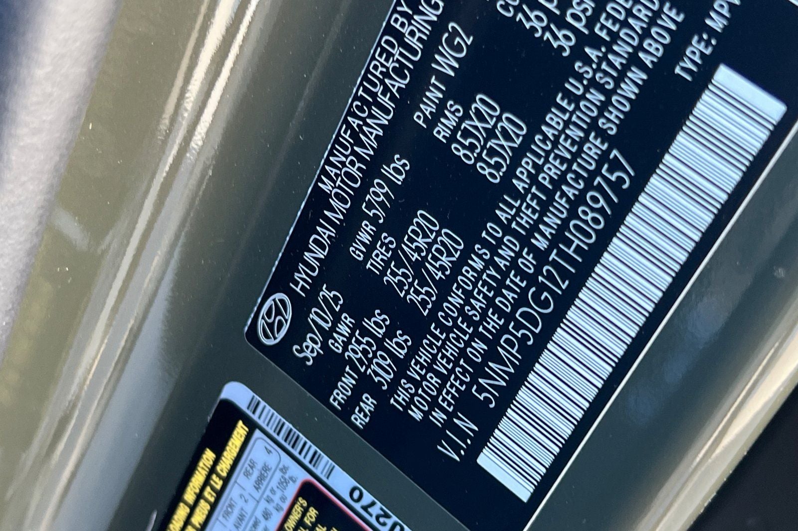 2026 Hyundai Santa Fe Hybrid Calligraphy